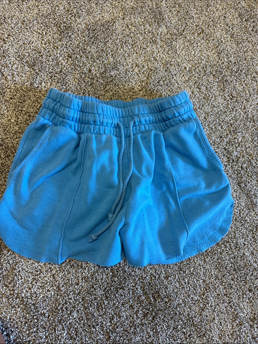 wild fable Aqua Blue Terry Lounge Shorts